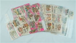 Vintage 1970s Fiends and Machines & Odd Rods Sticker Cards