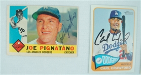 Collection of 10 Autographed Baseball Cards