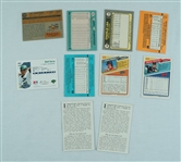 Collection of 10 Autographed Baseball Cards