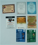 Collection of 15 Autographed Basketball Insert Cards w/ Fleer SkyBox
