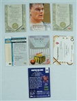 Collection of 15 Autographed Basketball Insert Cards w/ Fleer SkyBox