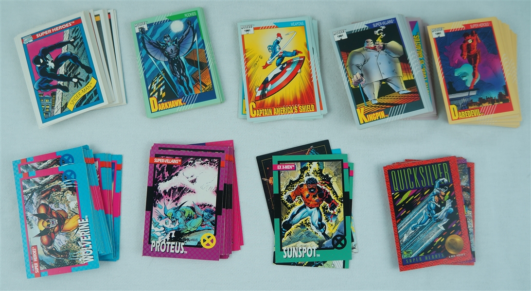 Marvel Comics Trading Card Collection