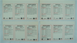 1982 Kellogg's Raisin Bran Football Card Set w/ Tony Dorsett