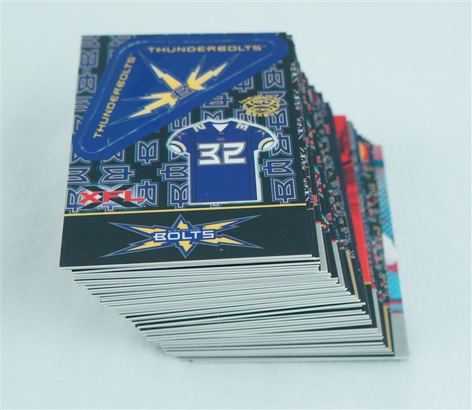 XFL 2001 Inaugural Season Football Card Set
