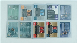 2001-02 Upper Deck Inspirations Game Used & Autographed Cards w/ Vince Carter & Tracy McGrady 