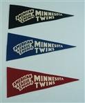 Minnesota Twins 1965 World Series Pennants