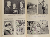 Minnesota Gophers Autographed Book w/ 1,120 Signatures Including Bruce Smith & Herb Brooks JSA LOA