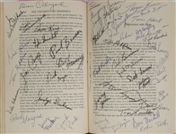 Minnesota Gophers Autographed Book w/ 1,120 Signatures Including Bruce Smith & Herb Brooks JSA LOA