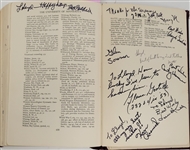 Minnesota Gophers Autographed Book w/ 1,120 Signatures Including Bruce Smith & Herb Brooks JSA LOA