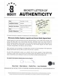Minnesota Gophers Autographed Book w/ 1,120 Signatures Including Bruce Smith & Herb Brooks JSA LOA