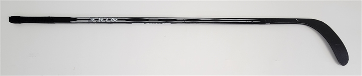 Marian Gaborik Minnesota Wild Game Used & Autographed Rookie Hockey Stick Used on 10/6/2000 *First Game in Minnesota Wild History*