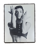 Lot of (2) Framed 1986 Prince Under the Cherry Moon Custom Framed Promo Posters w/ Letter of Provenance