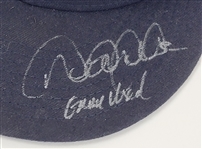 Derek Jeter c. 2009-11 New York Yankees Game Used & Autographed Hat Steiner & Taube