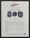 Derek Jeter c. 2009-11 New York Yankees Game Used & Autographed Hat Steiner & Taube