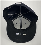 Derek Jeter c. 2009-11 New York Yankees Game Used & Autographed Hat Steiner & Taube