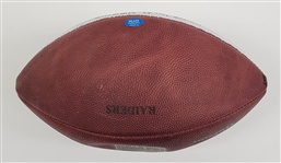 Ray Lewis 2006 Baltimore Ravens Interception Game Used Presentation Football w/ MEARS LOA