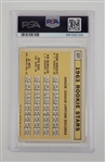 Pete Rose Autographed 1963 Topps #537 Rookie Card PSA 3.5 Auto 9