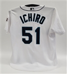 Ichiro Suzuki 2001 Seattle Mariners Game Used Rookie Jersey MEARS LOA 