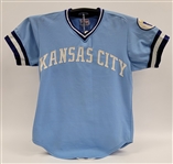 Orlando Cepeda 1974 Kansas City Royals Game Used & Twice Autographed Uniform Photomatched