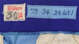 Orlando Cepeda 1974 Kansas City Royals Game Used & Twice Autographed Uniform Photomatched