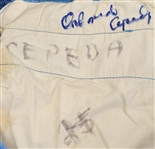 Orlando Cepeda 1974 Kansas City Royals Game Used & Twice Autographed Uniform Photomatched