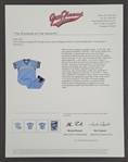 Orlando Cepeda 1974 Kansas City Royals Game Used & Twice Autographed Uniform Photomatched