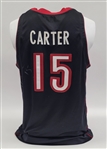 Vince Carter 2002-03 Toronto Raptors Game Used & Autographed Jersey w/ PSA/DNA LOA