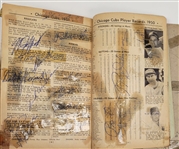 Vintage Who's Who in Baseball Autographed Book w/ 199 Signatures Including 3 Jackie Robinson & 2 Roy Campanella Signatures Beckett LOA