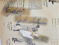 Vintage Who's Who in Baseball Autographed Book w/ 199 Signatures Including 3 Jackie Robinson & 2 Roy Campanella Signatures Beckett LOA
