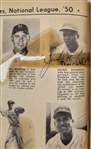 Vintage Who's Who in Baseball Autographed Book w/ 199 Signatures Including 3 Jackie Robinson & 2 Roy Campanella Signatures Beckett LOA