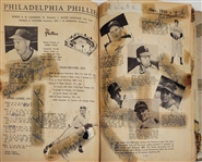 Vintage Who's Who in Baseball Autographed Book w/ 199 Signatures Including 3 Jackie Robinson & 2 Roy Campanella Signatures Beckett LOA