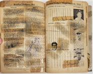 Vintage Who's Who in Baseball Autographed Book w/ 199 Signatures Including 3 Jackie Robinson & 2 Roy Campanella Signatures Beckett LOA