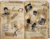 Vintage Who's Who in Baseball Autographed Book w/ 199 Signatures Including 3 Jackie Robinson & 2 Roy Campanella Signatures Beckett LOA