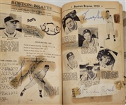 Vintage Who's Who in Baseball Autographed Book w/ 199 Signatures Including 3 Jackie Robinson & 2 Roy Campanella Signatures Beckett LOA