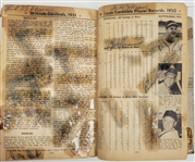 Vintage Who's Who in Baseball Autographed Book w/ 199 Signatures Including 3 Jackie Robinson & 2 Roy Campanella Signatures Beckett LOA