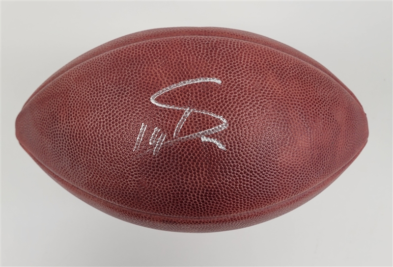 Stefon Diggs Autographed Official "The Duke" Football w/ Vikings COA