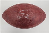 Stefon Diggs Autographed Official "The Duke" Football w/ Vikings COA