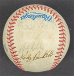 1985 Minnesota Twins Team Signed Baseball w/ Rookie Era Puckett Beckett LOA