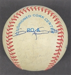 1985 Minnesota Twins Team Signed Baseball w/ Rookie Era Puckett Beckett LOA