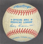 1985 Minnesota Twins Team Signed Baseball w/ Rookie Era Puckett Beckett LOA