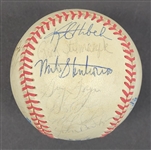 1985 Minnesota Twins Team Signed Baseball w/ Rookie Era Puckett Beckett LOA
