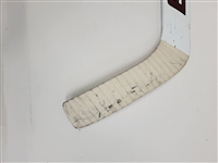 Devan Dubnyk Minnesota Wild Game Used & Autographed Hockey Stick & Autographed Photomatch 16x20 Photo w/ Wild LOA