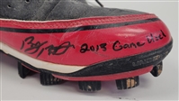 Byron Buxton 2013 Minor League Game Used & Autographed Cleats