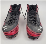 Byron Buxton 2013 Minor League Game Used & Autographed Cleats