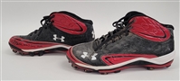 Byron Buxton 2013 Minor League Game Used & Autographed Cleats
