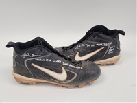 Justin Morneau 2004 Minnesota Twins Game Used & Autographed Cleats