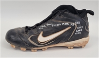 Justin Morneau 2004 Minnesota Twins Game Used & Autographed Cleats