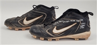 Justin Morneau 2004 Minnesota Twins Game Used & Autographed Cleats