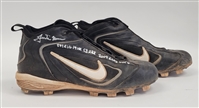 Justin Morneau 2004 Minnesota Twins Game Used & Autographed Cleats