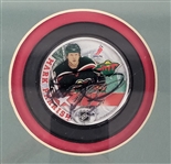Mark Parrish Autographed & Framed Minnesota Wild Puck Display